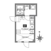 四谷アパートメントEの間取り画像