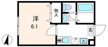 エスポワール清水の間取り画像