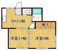 大楠荘の間取り画像