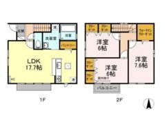 D-room柴田の間取り画像