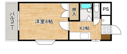 K&KビルドB棟の間取り画像