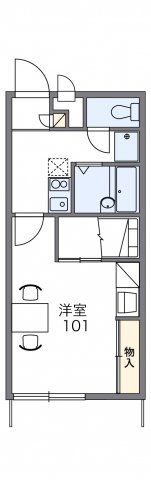 レオパレスタキの間取り画像