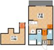 modern palazzo諫早Cantaの間取り画像
