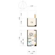 フェリスタ落合の間取り画像