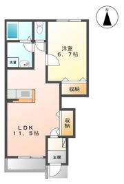 シーズンワンAの間取り画像