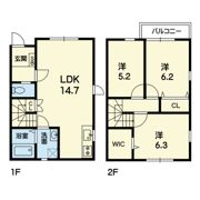 YP TOWN C棟の間取り画像