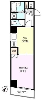 ストーク中村の間取り画像