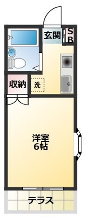 第8ミズサワビルの間取り画像