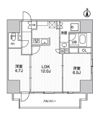 ディームス入谷Ⅱの間取り画像