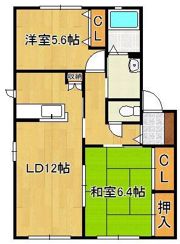 ロイヤルパレス本城 C棟の間取り画像