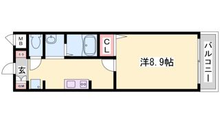 パトリア芦屋の間取り画像