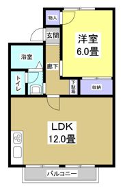セジュール969Cの間取り画像
