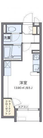 ミランダクレール ソヤの間取り画像