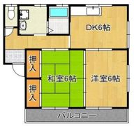 コーポ広永の間取り画像