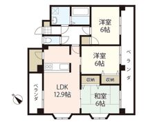 casa 5番館の間取り画像