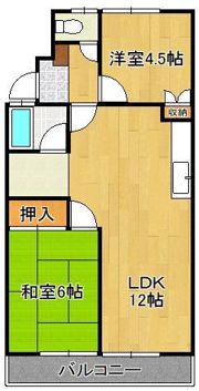 Renatus野間Iの間取り画像