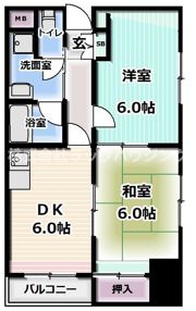 日晃マンションの間取り画像