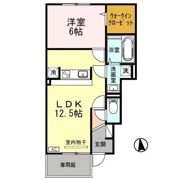 D-room アネーロの間取り画像