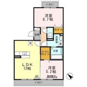 ドミールⅡの間取り画像