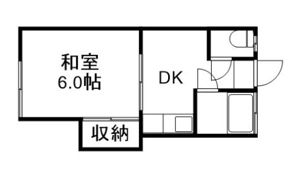 大谷コーポの間取り画像