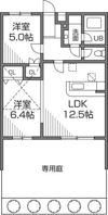 ディアコート国分寺の間取り画像