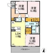 bonheur a vousの間取り画像