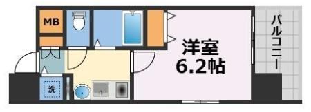 プレサンス梅田インテルノの間取り画像
