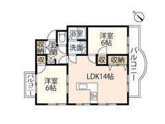 ハイコーポYASUDAⅢの間取り画像
