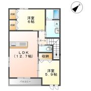 クレアⅡの間取り画像