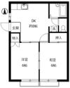 高津アパートの間取り画像