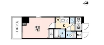 アイル秋葉原EASTの間取り画像