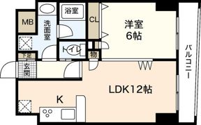 KOLME上幟の間取り画像