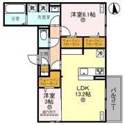 クラシスト服部天神の間取り画像