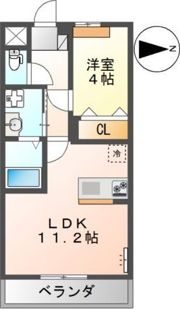 ユースハイムの間取り画像