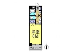 セカンドシェニールの間取り画像