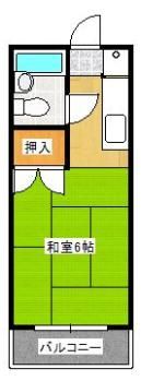 ハイツコワフュールの間取り画像