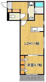 シャンテ・フルールの間取り画像
