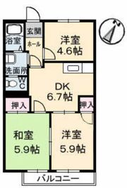 ヴィラ児玉の間取り画像
