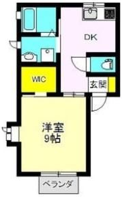 クレセール・Kの間取り画像