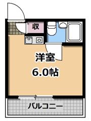 クレール香里の間取り画像