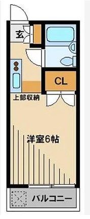 リスタ所沢の間取り画像