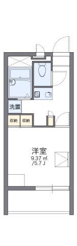 レオパレスプランタンの間取り画像