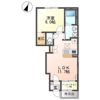 仮）つくばみらい市小絹新築アパートの間取り画像