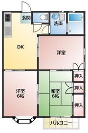 コンフォート21の間取り画像