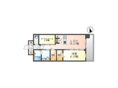 ALiSS堺町の間取り画像