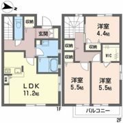 アバンティ清水の間取り画像