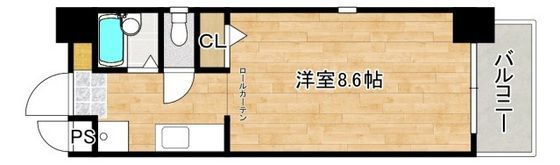 パティオ東荒神の間取り画像