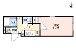 グランクオール北千住オリエンタルキューブの間取り画像