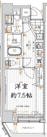 レガリス目白学習院下の間取り画像