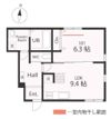 ハーミットクラブハウストゥギャザー横浜SALONの間取り画像